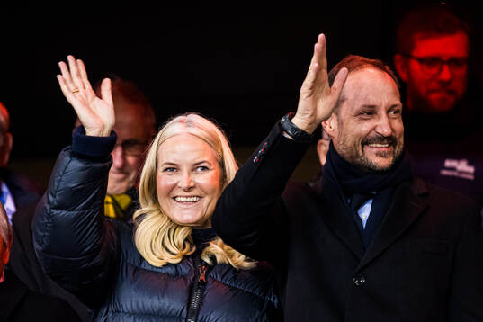 H.M. Crown Princess Mette-Marit and H.M. Crown Princess