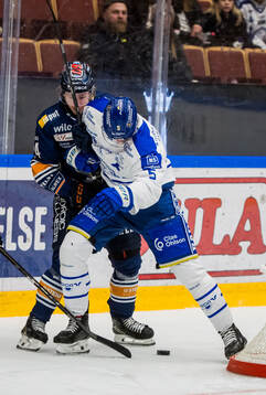 Växjös Karl Henriksson och Leksands Andro Kaderli