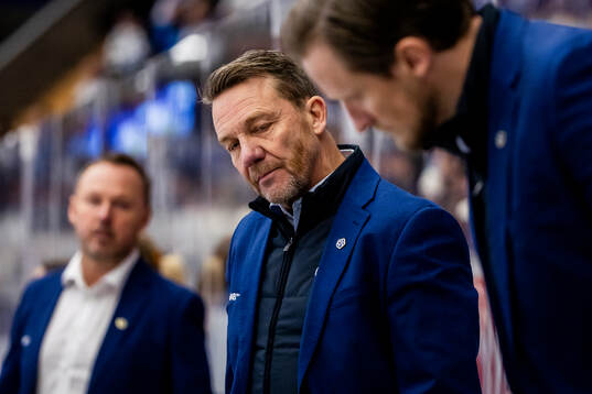 Leksands tränare Charles Berglund