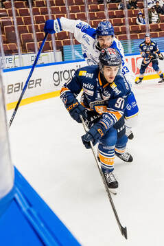 Växjös Felix Robert och Leksands Eddie Larsson