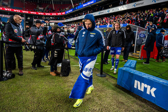 Ola Brynhildsen of Molde looks dejected the cup final match