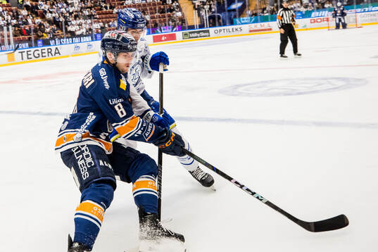 Växjös Zachary Giuttari och Leksands Andro Kaderli