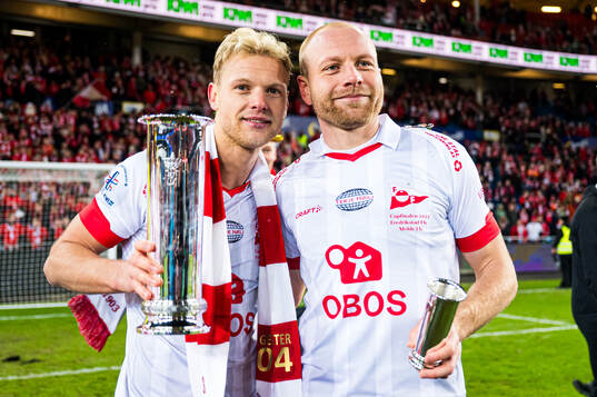 Morten Bjørlo and Henrik Kjelsrud Johansen of Fredrikstad