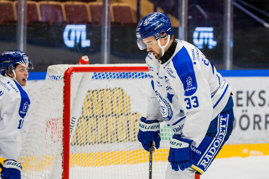 Leksands Eddie Larsson deppar