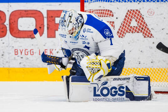 Leksands målvakt Marcus Gidlöf