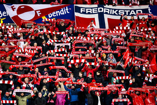 Spectators in the stands