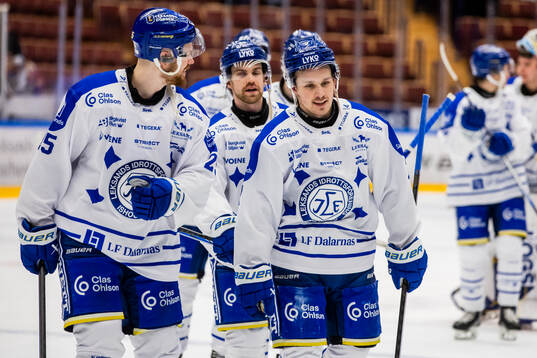 Leksands Marcus Karlberg  jublar