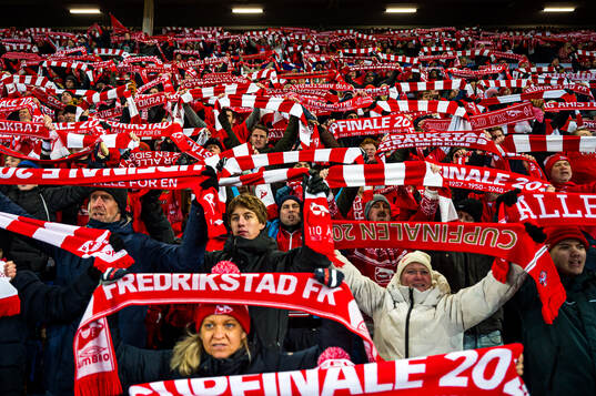 Spectators in the stands