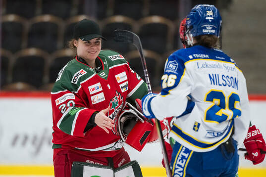 Modos målvakt Andrea Brändli