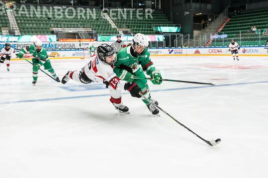 Malmös Nele Bachmann och Rögles Ida Søndergaard