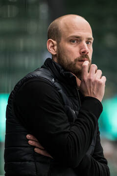 Rögles tränare Julius Falkenbäck Bergkvist