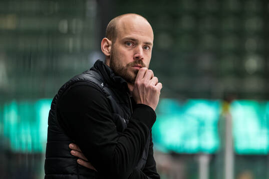 Rögles tränare Julius Falkenbäck Bergkvist