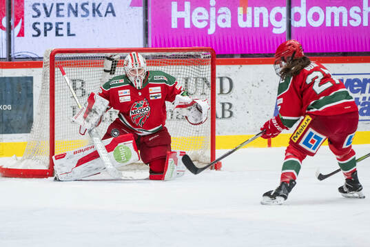 Modos målvakt Lovisa Persson
