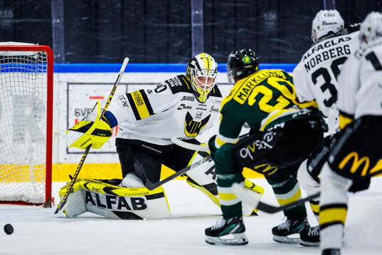 Västerås målvakt Rasmus Korhonen