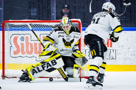 Västerås målvakt Rasmus Korhonen