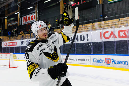 Västerås Jimmie Jansson jublar