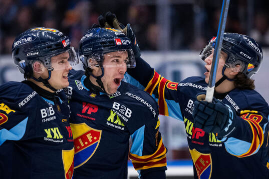 Djurgårdens Arvid Costmar, August Berg och Victor Eklund