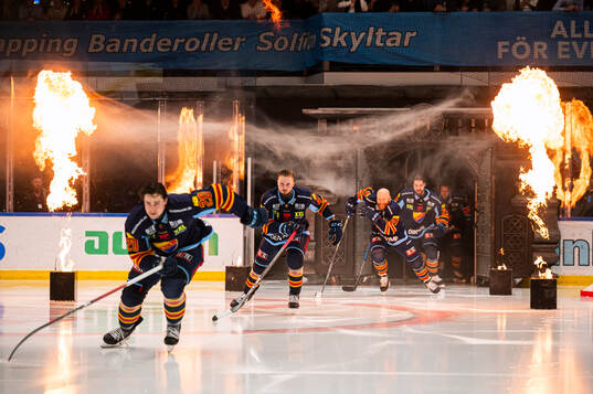 Djurgårdens Jonathan Tychonick, Albin Grewe och Patrick