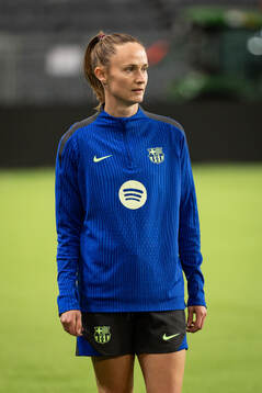 Caroline Graham Hansen of FC Barcelona