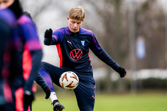 Nils Zätterström of Malmö FF