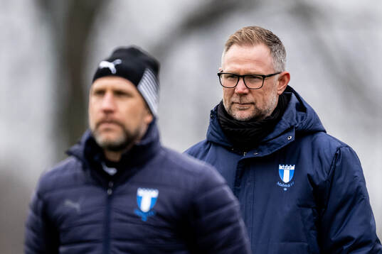 Head coach Henrik Rydström and P19 head coach Magnus