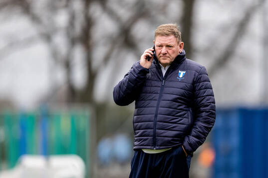 Sports coordinator Alf Westerberg of Malmö FF