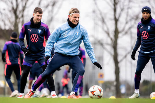 Jens Stryger Larsen of Malmö FF
