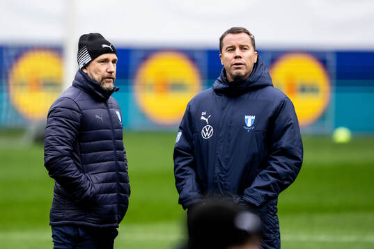 Head coach Henrik Rydström and Sports director Daniel