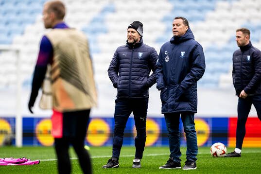 Head coach Henrik Rydström and Sports director Daniel