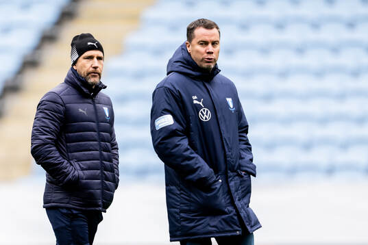 Head coach Henrik Rydström and Sports director Daniel