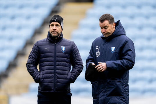 Head coach Henrik Rydström and Sports director Daniel