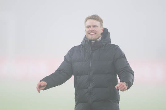 Head coach Oscar Hiljemark of Elfsborg celebrates