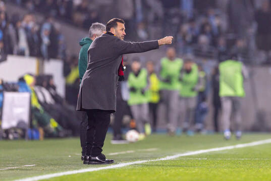Head coach Okan Buruk of Galatasaray