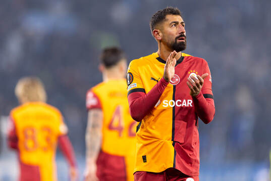 Kerem Demirbay  of Galatasaray looks dejected