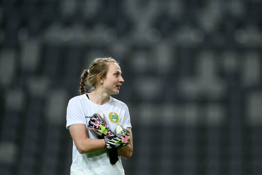 Goalkeeper Anna Tamminen of Hammarby