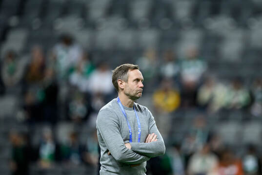 Head coach Martin Sjögren of Hammarby