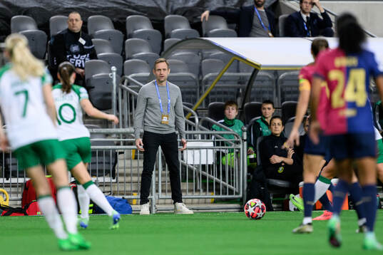 Head coach Martin Sjögren of Hammarby