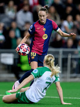 Caroline Graham Hansen of Barcelona