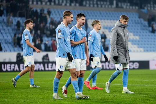 Erik Botheim, Lasse Berg Johnsen and Søren Rieks of Malmö
