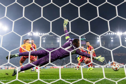 Goalkeeper Fernando Muslera of Galatasaray