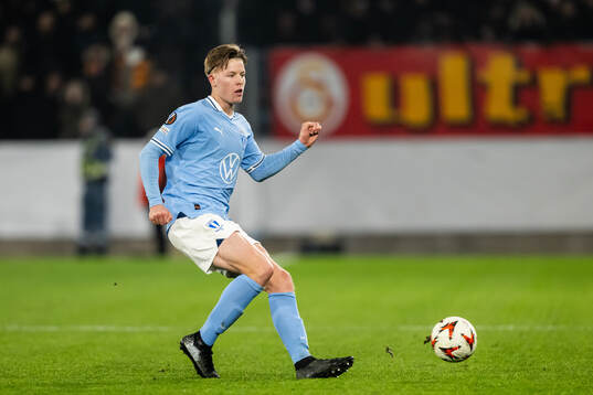 Nils Zätterström of Malmö FF