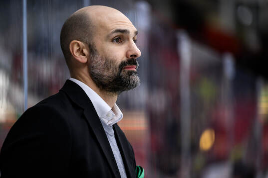 Björklövens assisterande tränare Daniel Rahimi
