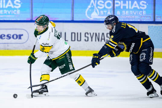 Björklövens Axel Ottosson och Södertäljes Viktor