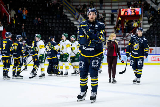 Södertäljes Viktor Liljegren deppar