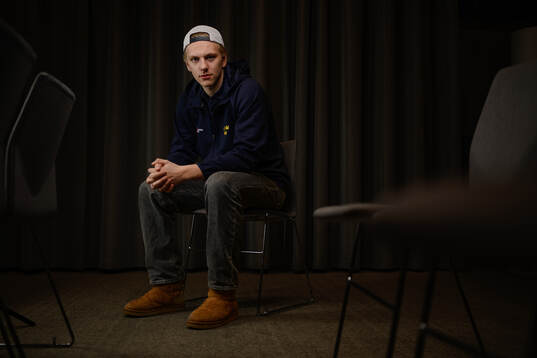 Jack Berglund poses for a portrait