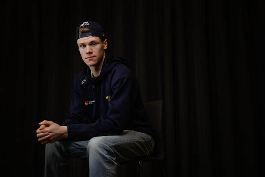 Dennis Altörn poses for a portrait