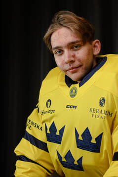 Goalkeeper Marcus Gidlöf poses for a portrait