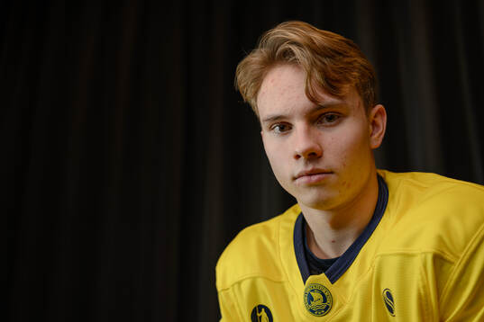 Felix Nilsson poses for a portrait
