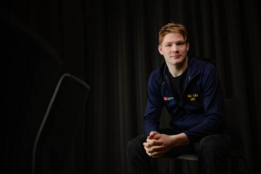 Rasmus Bergqvist poses for a portrait