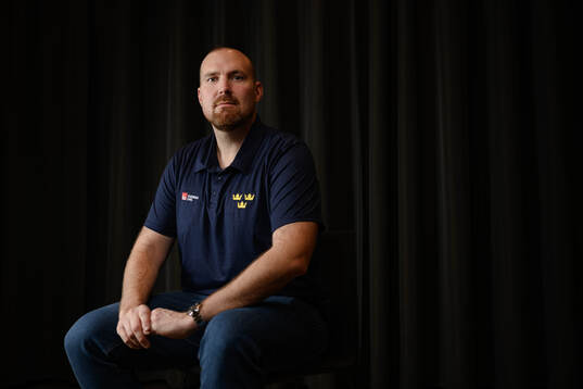 Assistant coach Gereon Dahlgren poses for a portrait
